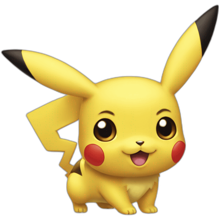  Tête Pikachu emoji