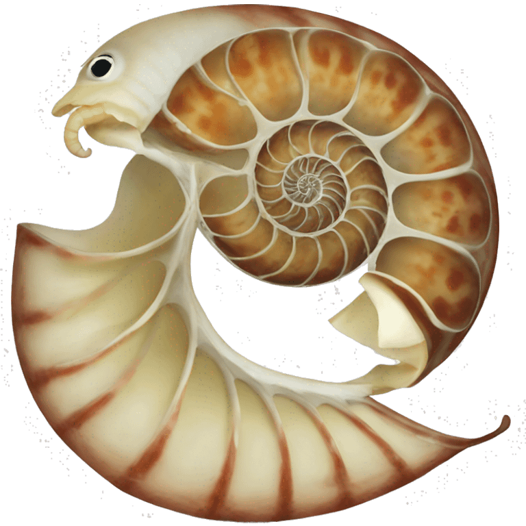 New Caledonia nautilus emoji