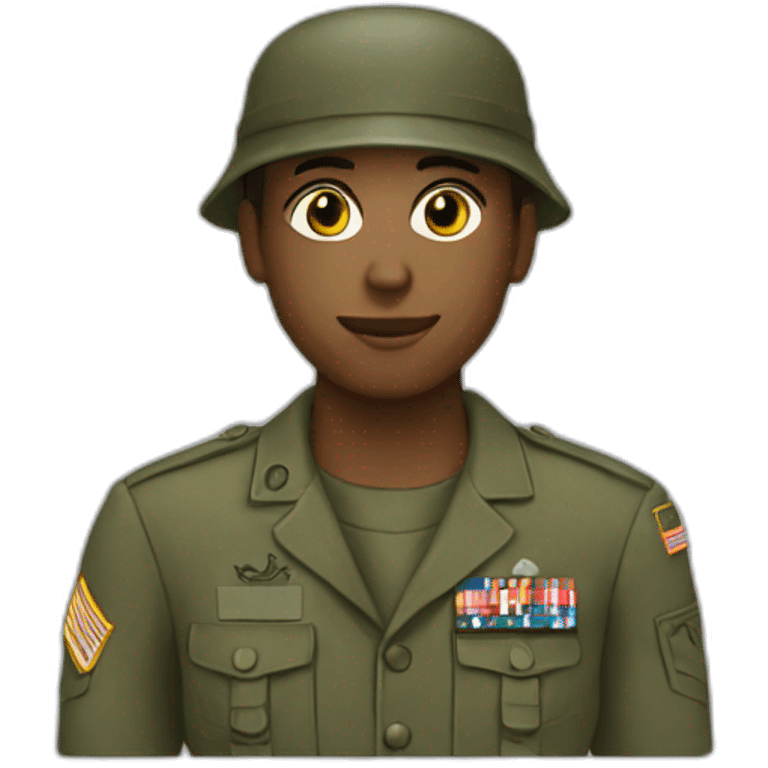 Salute soldiers emoji