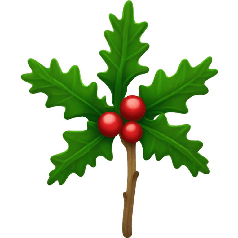 Christmas Mistletoe emoji