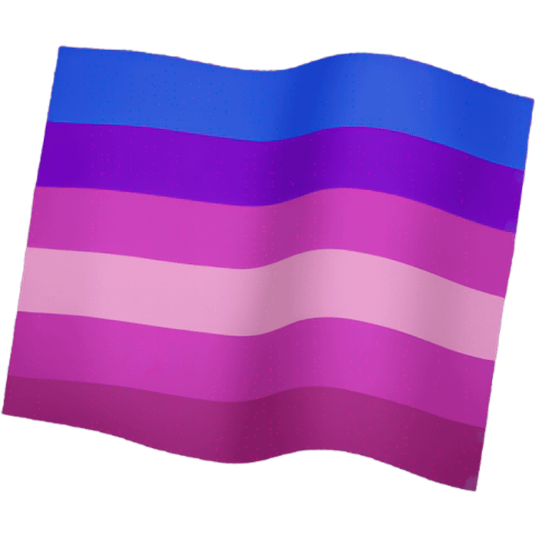 Bisexual flag emoji