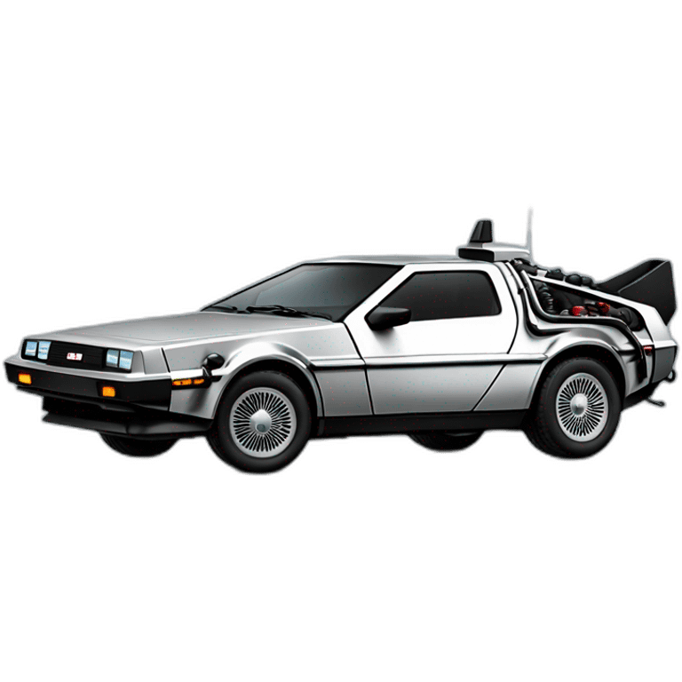 Delorean dmc emoji