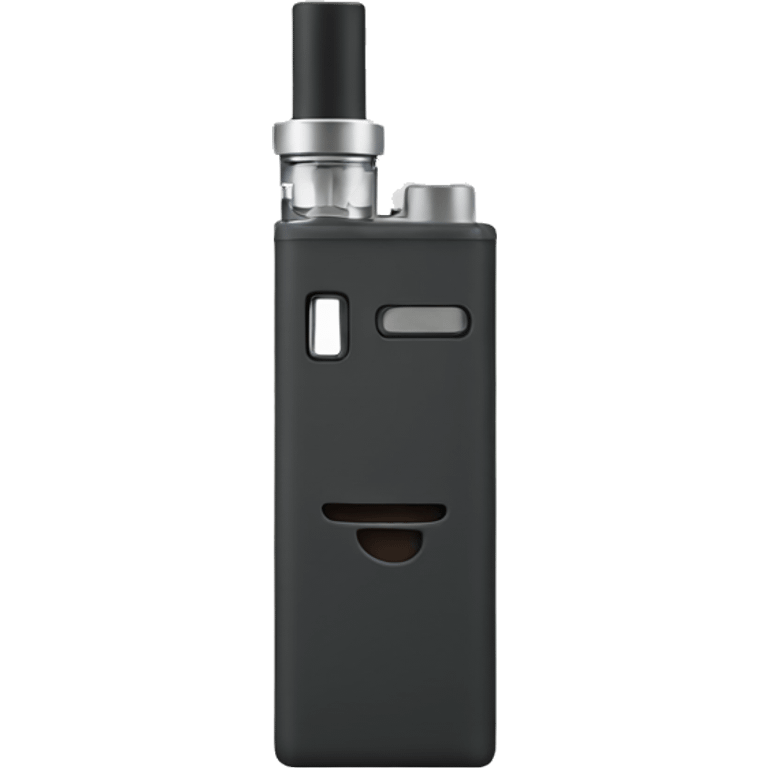 Square shaped vape emoji