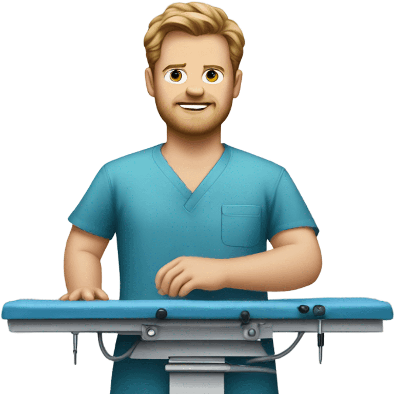 James Cordon operating table emoji