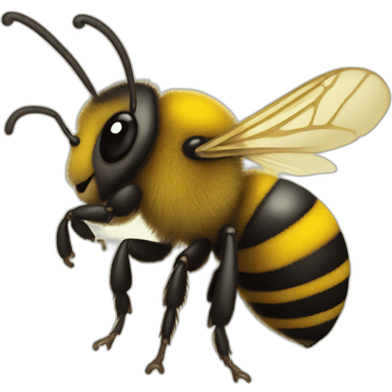 Christmas bees emoji