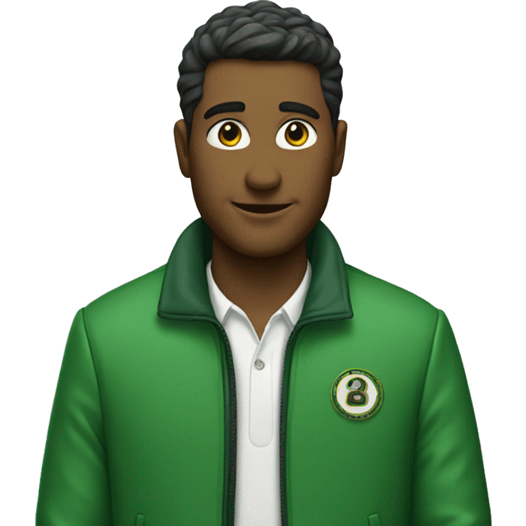 green jacket emoji