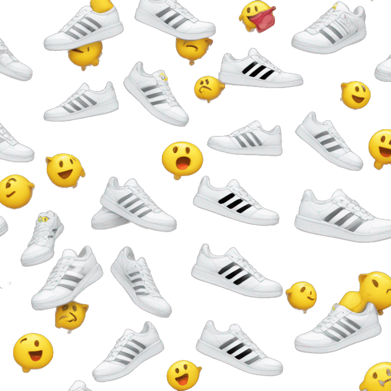 Adidas lg 2 trainers emoji