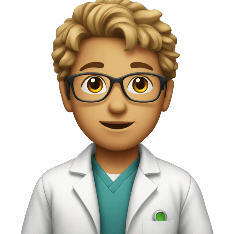 young scientist emoji