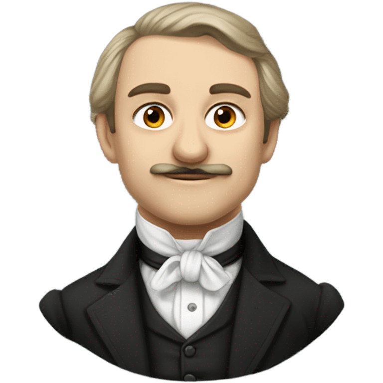 Ivan Kharitonenko in a 19th century suit emoji