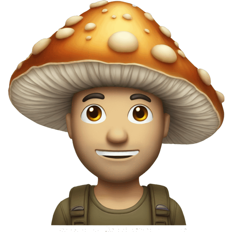 Mushroom man emoji