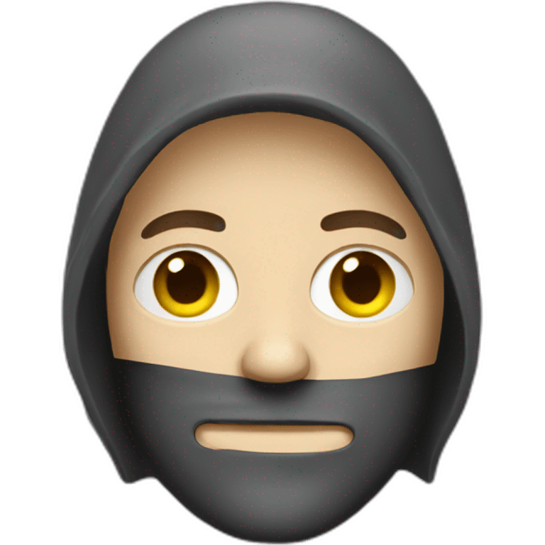 Hacker guy emoji