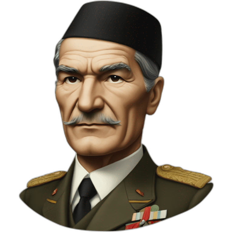 HyperRealist Mustafa kemal atatürk emoji