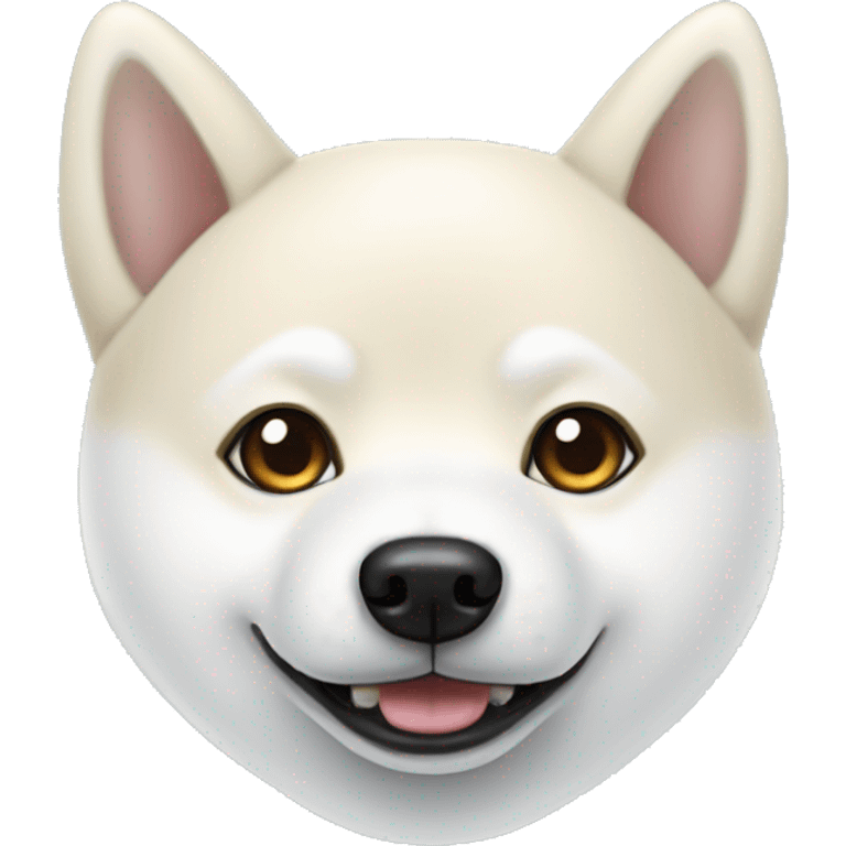 white shiba inu emoji