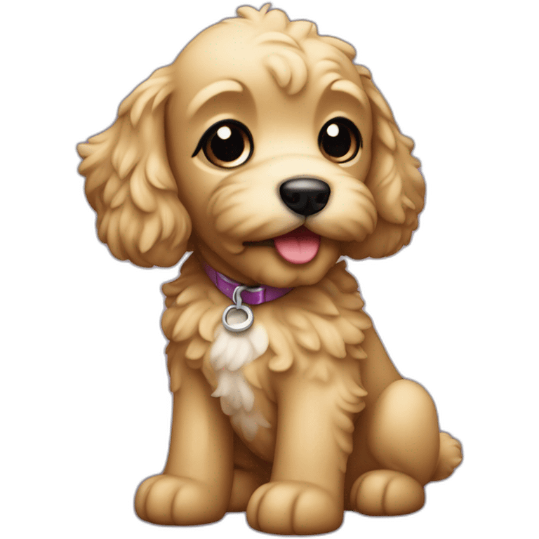 caniche toy puppy emoji