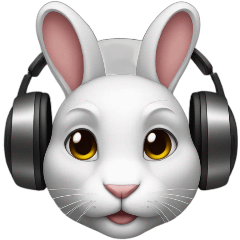 Dj rabbit emoji