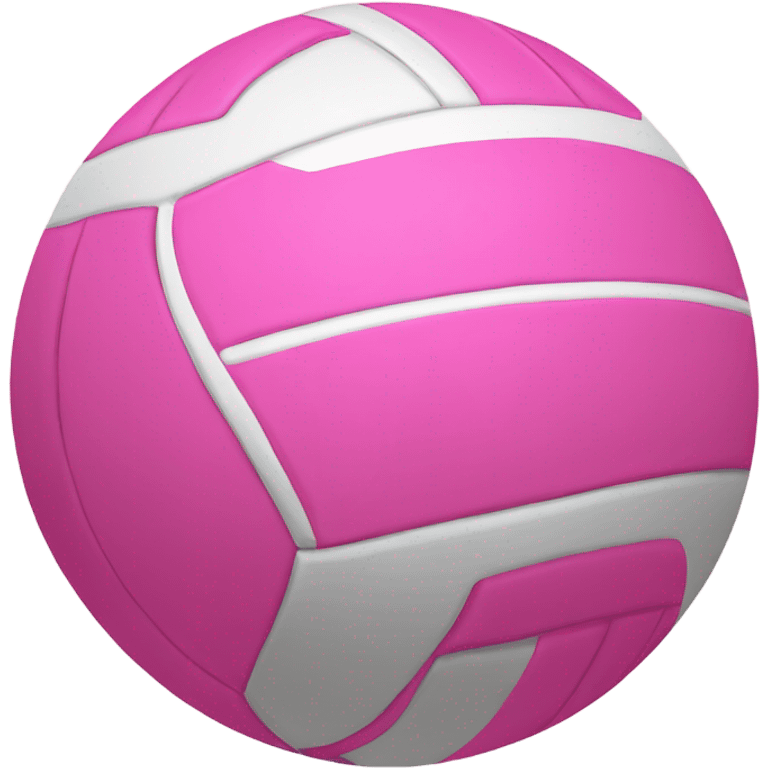 pink volleyball emoji