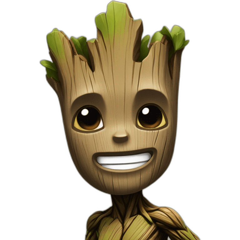 Groot TV emoji