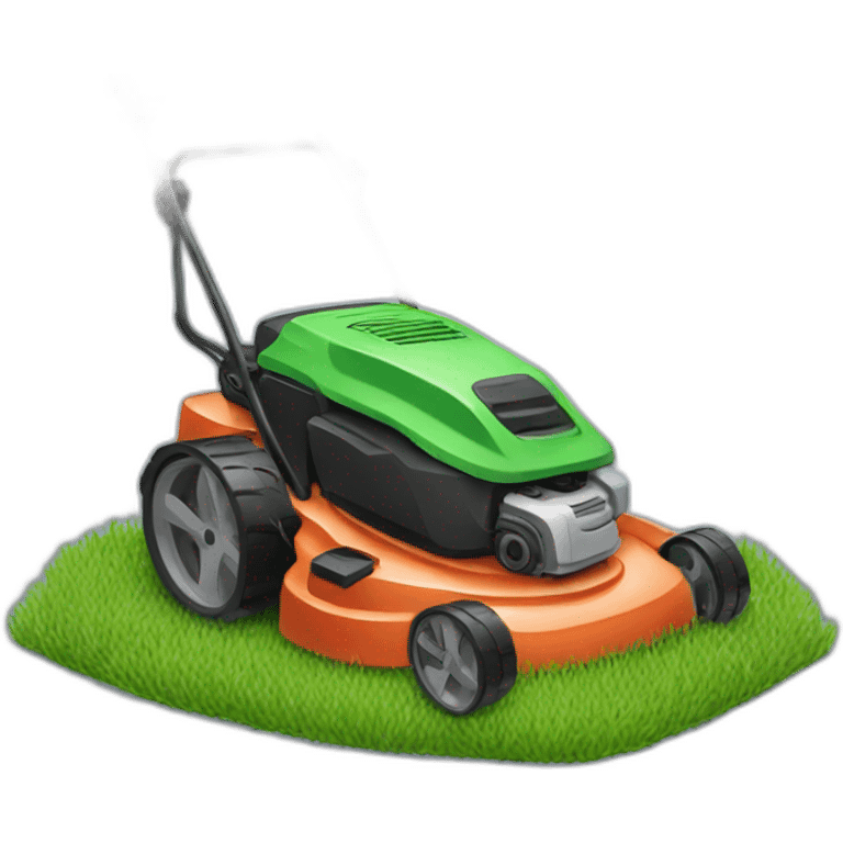 Lawnmower emoji