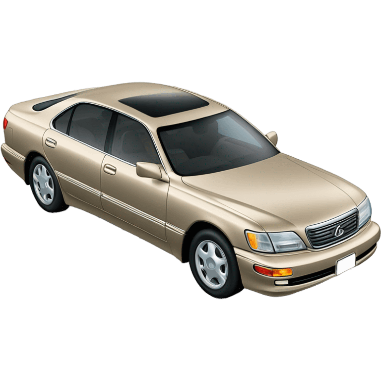 Tan 1996 ls400 Lexus emoji