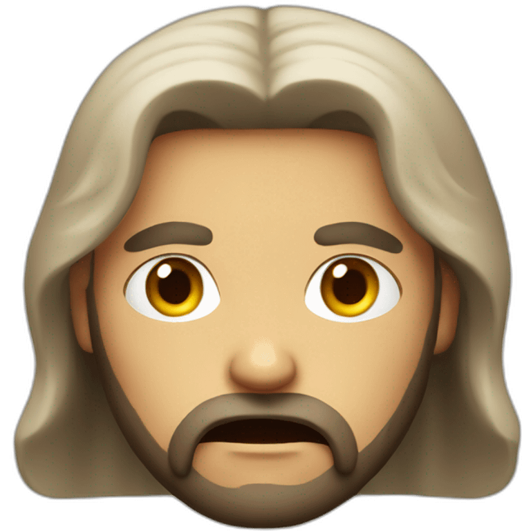 Jesus angry emoji