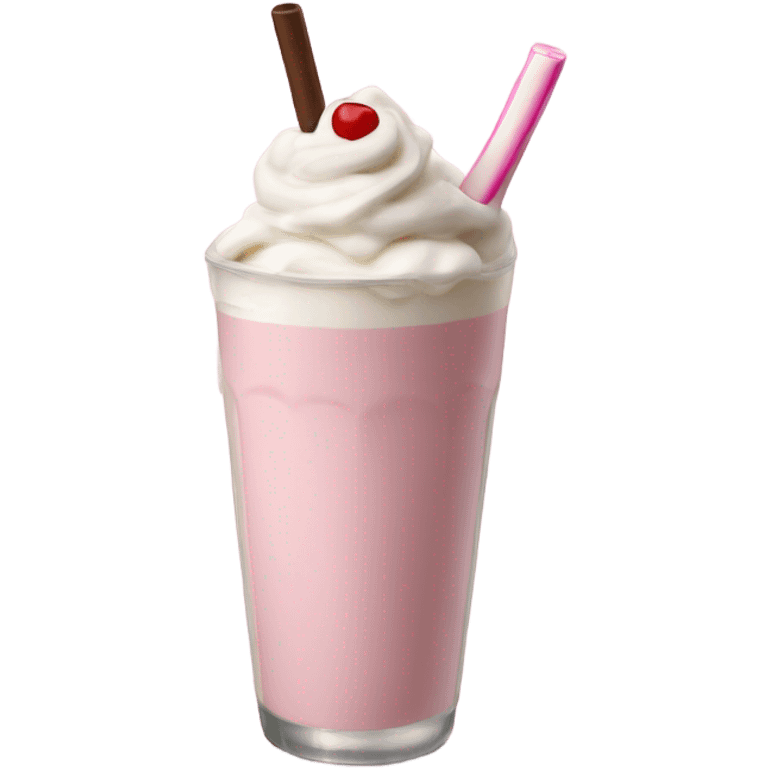 neapolitan milkshake emoji