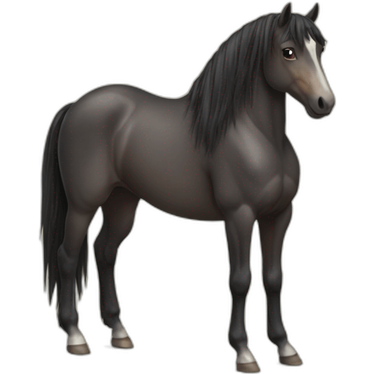 horse-with-pant s emoji