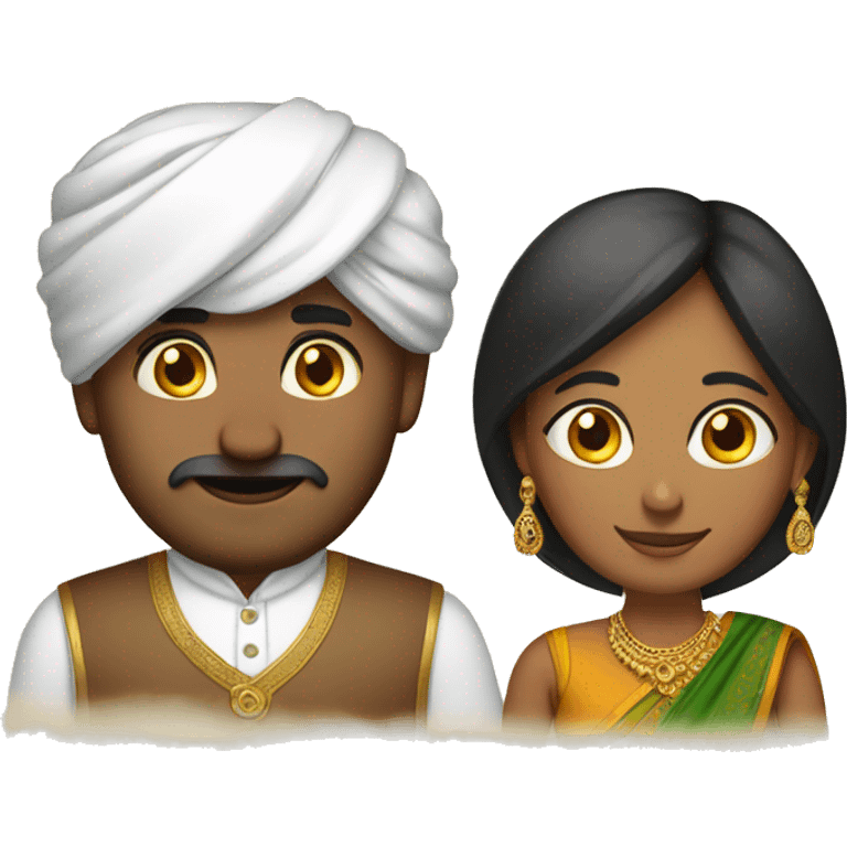 india  husband and wife  emoji