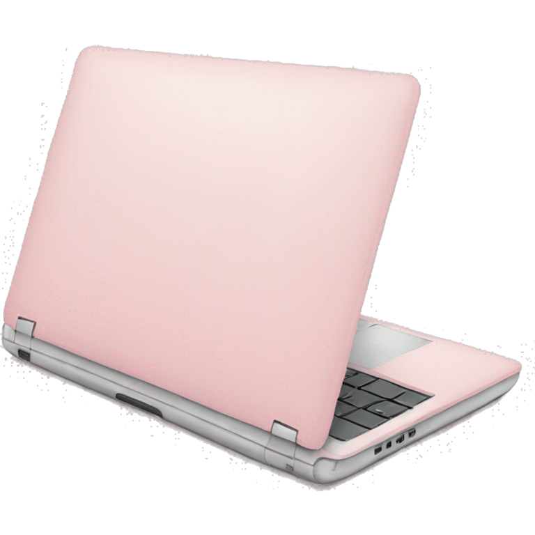 pastel pink laptop emoji