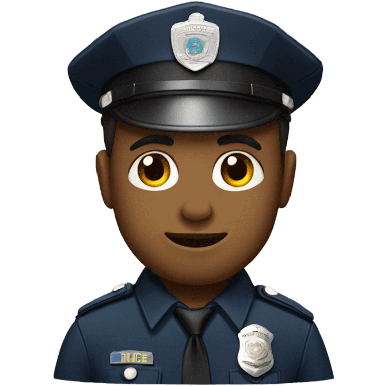 police officer in uniform emoji