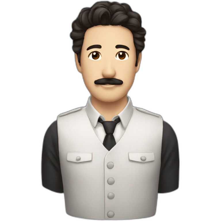 thomas kimura with mustache (looks like miles teller) emoji