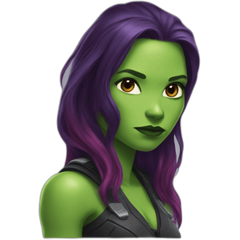 Gamora emoji