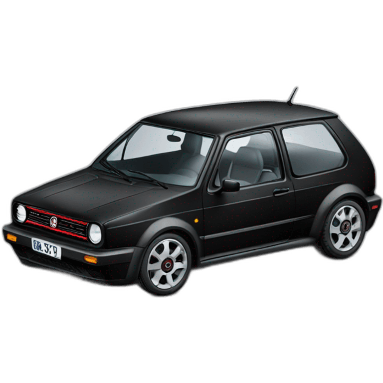 Schwarzblack gti golf 4 emoji