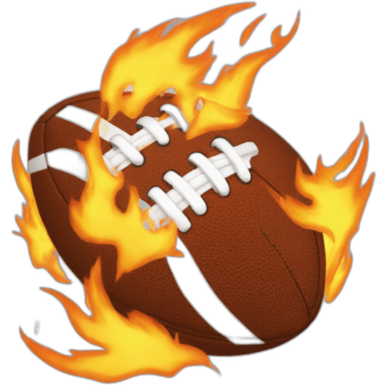 overlap football emoji fire emoji emoji