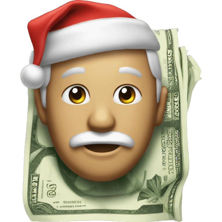 christmas money emoji