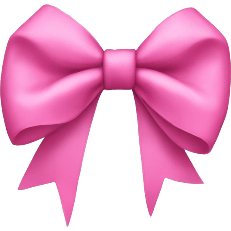 pink bow emoji