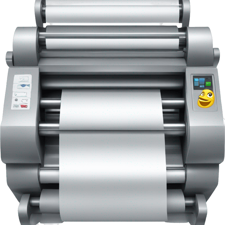 whitePaper Roll machine emoji