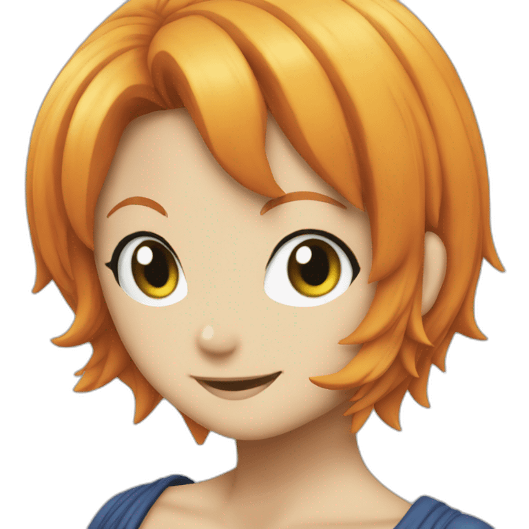 One piece nami emoji