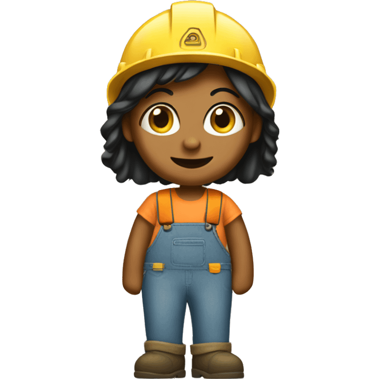 Bob the constructer but female and black emoji