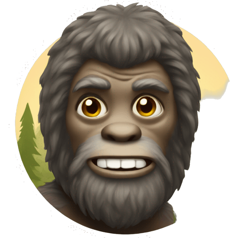 Bigfoot emoji