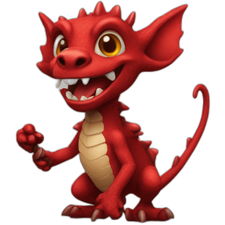 red Kobold Happy emoji