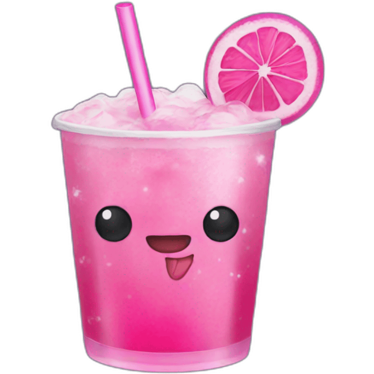 Starbugs with pink drink emoji