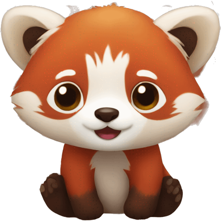 Red panda emoji