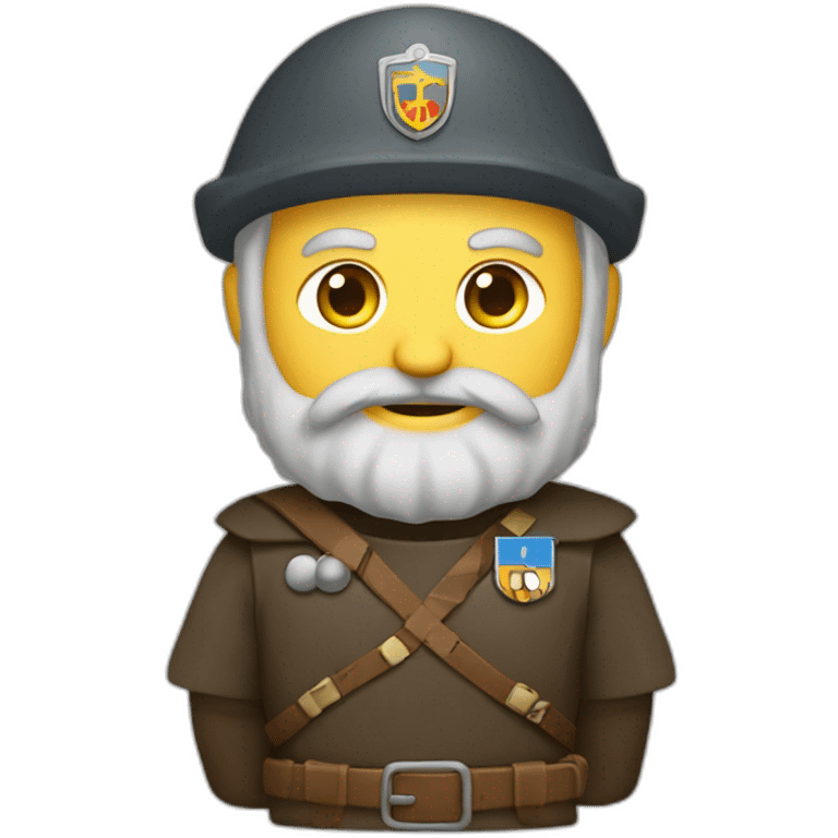 Un jarl allemand avec son uniforme en entier emoji