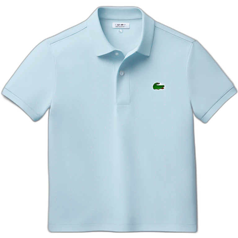 Shirt lacoste emoji