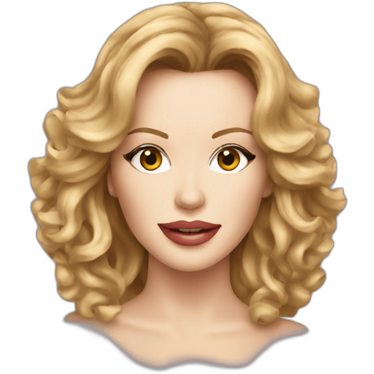 Kylie Minogue emoji