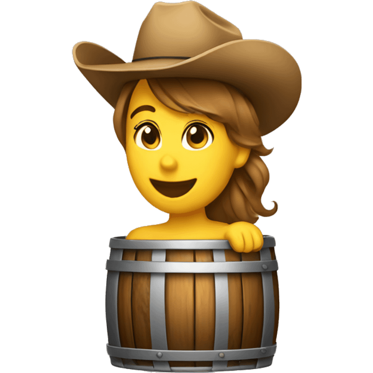 Barrel Racer emoji