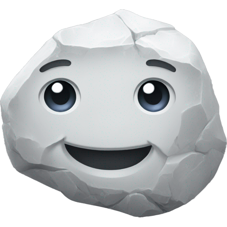 white stone emoji