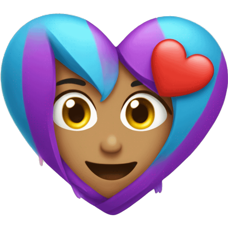 Corazón multicolor  emoji