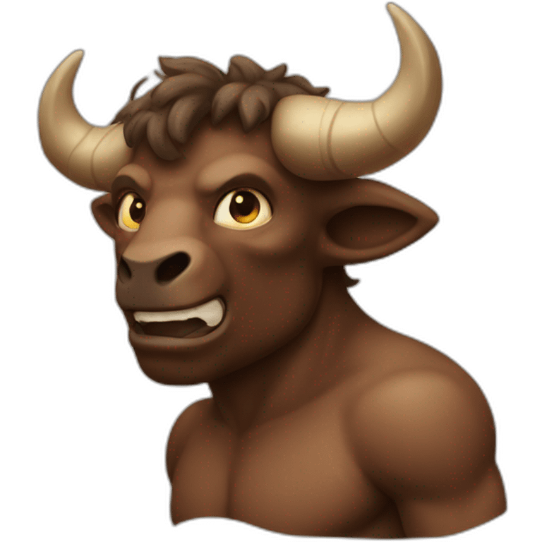 The Minotaur  emoji