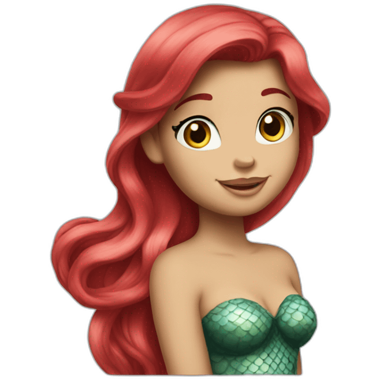 Little mermaid ariel emoji